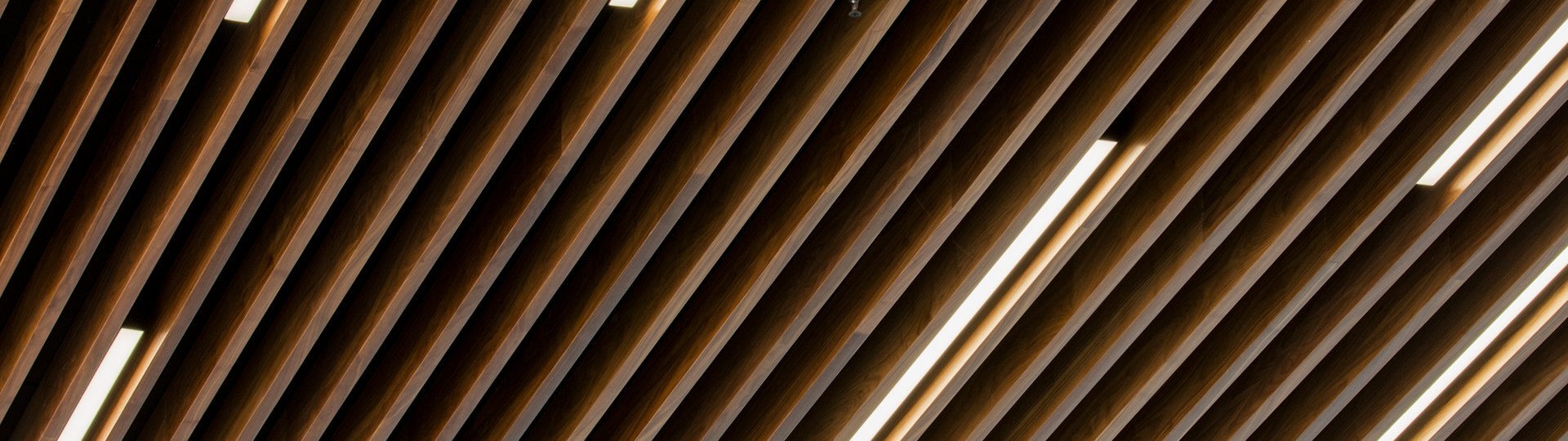 High Profile Series™ Straight Baffle Ceiling Ceilings and Walls